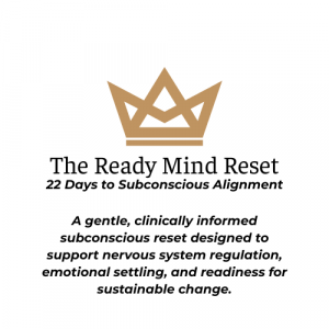 Nervous System Reset Program | The Ready Mind Reset | 22 Days